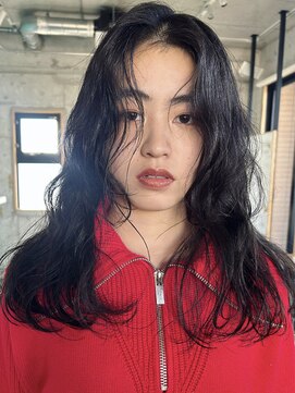 ローブ アオヤマ(LOAVE AOYAMA) 秋のゆるウェーブパーマ/ニュアンスパーマ　２０代３０代