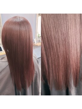 オンアンドオフ コウベ(ONandOFF KOBE) ツヤ感を叶える髪質改善カラー施術