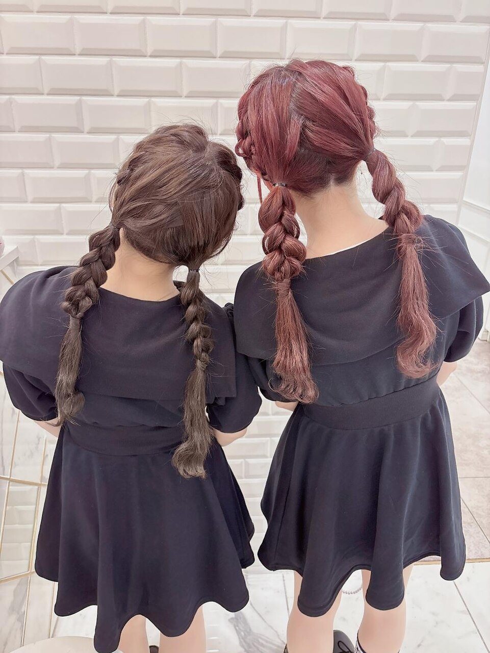 おさげ髪 おさげ髪の写真・画像素材 - Snapmart（スナップマート）