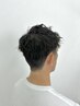 【メンズ限定】カット＋スパイラルパーマ＋前処理コラーゲントリートメント