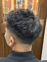 刈り上げショートスタイル(理容師/メンズ/barber shop新宿店)