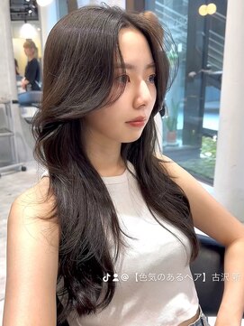 シティ(CITY) かきあげ前髪 レイヤーカット 表参道