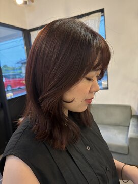 シスコ ヘア デザイン(Scisco hair design) ブラウンレッド