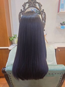 ヘアーアンドメイクユキ (HAIR&MAKE YUKI)の写真/髪の内部からのアプローチすることで、うねりや広がりを解消◎自分史上最高の美しさを手に入れませんか?