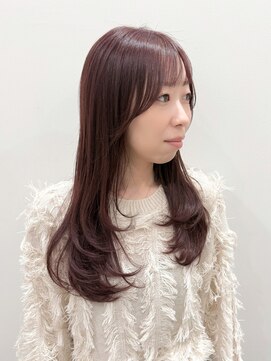 ノエシキカ(noe sikika) 韓国レイヤーうるツヤロング（20代/30代/韓国/髪質改善）L76