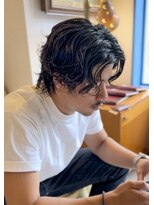 フォーコーナーズカットショップフェイビーズ 名古屋西(FourCornersCutShop favey's)&nbsp;ウェビーなルードパーマ