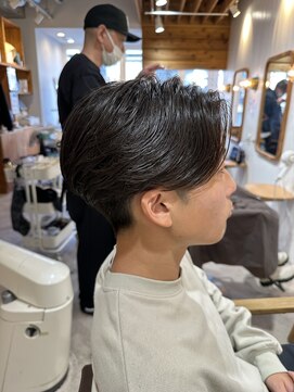 アメラボ(AmeLab) ニュアンスデザイン/毛流れパーマ/オイル仕上げ