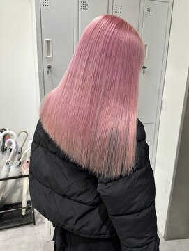 ベレーザ 渋谷(BELEZA) 12344髪質改善ストレートラベンダーミルクティーホワイトピンク