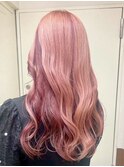 【ピンク×ピンクでピンクづくし】池袋美容室