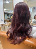 ピンク/カシスカラー/ラベンダー/暖色/韓国/金山/ブリーチなし