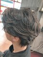 ヘアーズ ベリー 川西店(hairs BERRY)&nbsp;クリームパーマで作るしっとり柔らかニュアンスパーマ