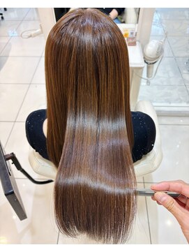 アッシュ 西荻窪店(Ash) 【髪質改善効果】明るめブラウンでもツヤが持続する美髪ロング