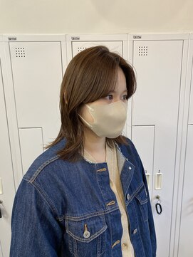 クリアーオブヘアー 池下店(clear OF HAIR) khaki beige