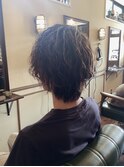 メンズ専門美容師のパーマ×ハイライト