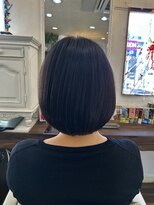 レノマ(renoma)&nbsp;美髪ケア＊髪質改善＊ショートボブ＊切りっぱなしボブ＊美髪ケア