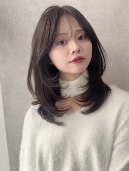 ミレバイジェニー (mirae by geny)の写真/韓国風ハッシュカット/レイヤーカットが大人気♪お客様の魅力を最大限に引き出してヘアスタイルを作ります!