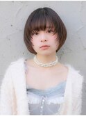 小顔見えマッシュショート