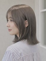 ジールサロン つくば本店&nbsp;【透明感カラー】アッシュグレー/10代20代30代