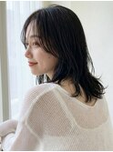 大人可愛いミディアム20代30代40代◎前髪ありくびレイヤー亀有