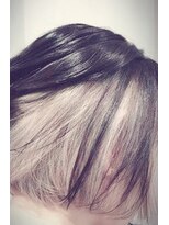ヘアー バイ ミーズ(hair by Mii’s)&nbsp;切りっぱなしbob /  インナーカラー
