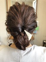 モカ ヘアーデザイン(moca HAIR DESIGN)&nbsp;結婚式にピッタリのアレンジスタイル