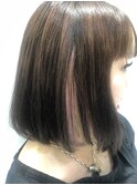 シールエクステ インナーカラー☆銀座美容室