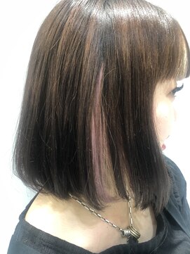 ネオリーブギンザ 銀座店(Neolive GINZA) シールエクステ インナーカラー☆銀座美容室