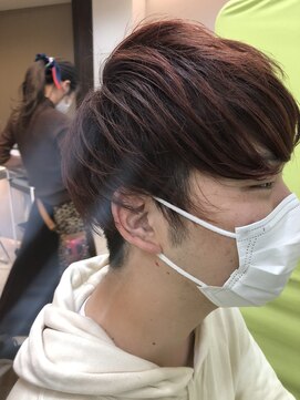 アプシー 三田駅前店(Apsee) 赤髪ヘア☆