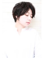 オーシャン(Ocean)&nbsp;［OCEAN　Hair&Life]黒髪☆春パーマ☆マッシュヘア