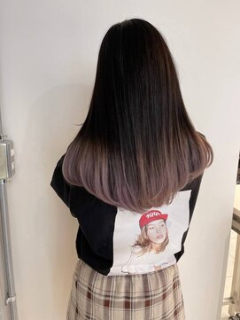 イース バイ アンブルリュクス 北千住(Ease by amble luxe) パープルグラデーション