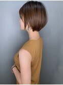 【morio池袋】綺麗で可愛い丸みショート♪