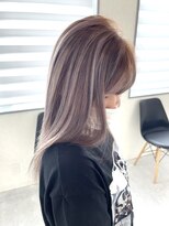 ヘアデザイン ゴドバン(Hair Design Gdobant)&nbsp;#ハイライト#ラベンダー#グレージュ#可愛い