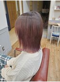 ストレート切りっぱなしボブ☆