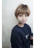 クラウドマッシュショート×マロンベージュ/吉祥寺クレド