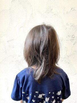 ロゴス 湖北本店(LOGOS) 着物ヘア/ダークアッシュ/ミディアムレイヤーカット/我孫子