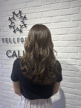 ヘア スパ ビューティー エールフォルム(HAIR SPA BEAUTY YELLFORME) "カーキアッシュ"