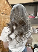 グレージュハイライト