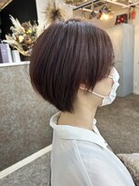 ノア(noa.)&nbsp;【豊中美容室noa.】 20代30代40代大人可愛い丸みくびれショート