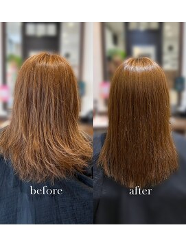 ゴデーレ(GODERE) 縮毛矯正/髪質改善/酸性ストレート/セミロング/ナチュラル