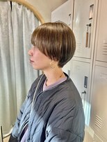 ロンドアジュール 横浜(Lond azur)&nbsp;横浜で女性が作るマッシュショート！前髪、顔まわりカット！