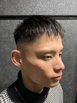 髭床ゴーティーヘア(goatee hair) クロップ