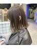 【髪質改善プレミアムケアカラー】＋3stepTR ¥11000