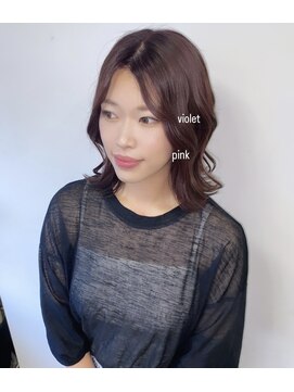 ビバリー(Beverly) ボブ×暖色カラー