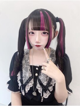 ロンドローズ 名古屋(Lond damaskRose) ブリーチ 学割 オリーブベージュ レイヤーカット リタッチ 189