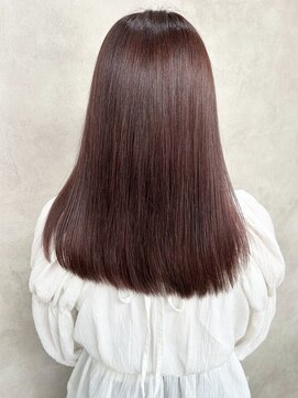 ルノン(LUNON) カシスブラウン/ボルドー/ブリーチなし/秋カラー/レッド