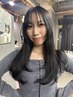 デザインカット＋顔まわり縮毛矯正＋コーティングトリートメント
