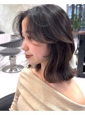 かきあげ前髪 レイヤーカット ボブレイヤー