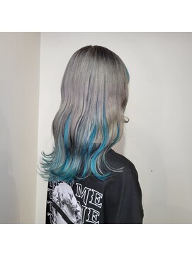 コロ(COLO) 着物ヘア ダークアッシュ ミディアムレイヤーカット 吉祥寺