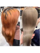 ネクスト 池袋(NEXT) ブリーチ/ミルクティー/ベージュ/カラー/池袋