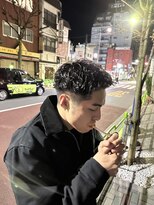 フランクスバーバーリザーブ 人形町店(FRANK’S BARBER RESERVE) メンズピンパーマM